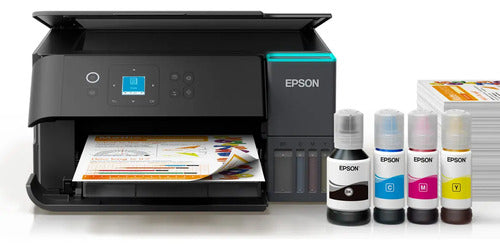 Impresora Multifuncional A Color Epson C11cl41301 Con Wifi (nuevo Con Caja Abierta) Negro