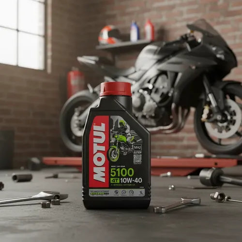 Aceite Para Motor Motul 5100 10w-40 1l Aceite Motos Sintetic