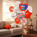 Set 10 Globos Metalizados Me Gustas Much San Valentín Regalo Varios