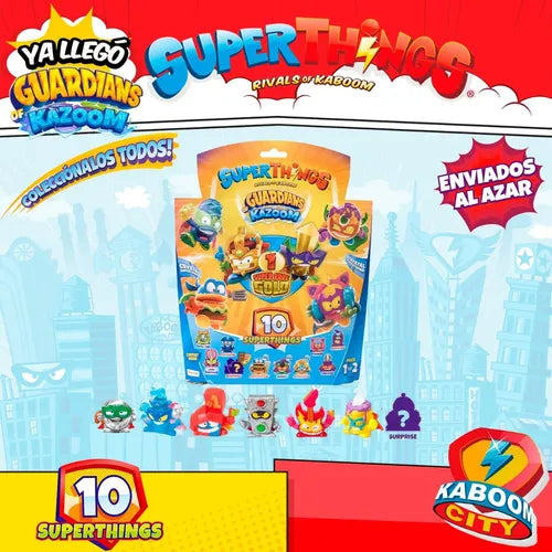 Superthings Guardians Of Kazoom Blister 10 Coleccionables