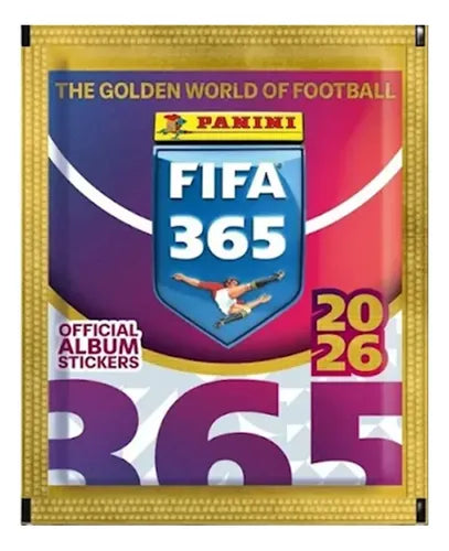 Pack 20 Sobres Fifa 365 2026 Original Panini 100 Laminas