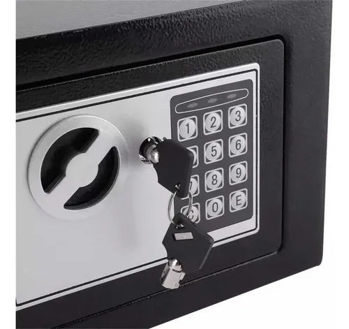 Caja Seguridad Fuerte Digital Safewell X2 Llaves + Teclado Negro