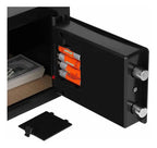 Caja Seguridad Fuerte Digital Safewell X2 Llaves + Teclado Negro