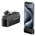 Cargador Portatil Power Bank Para iPhone Masterg 5000mah 20w Negro
