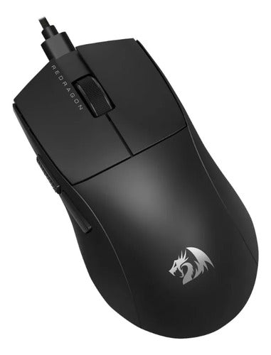 Mouse Gamer Redragon King 1k 50-12.400 Dpi 5 Botones Negro