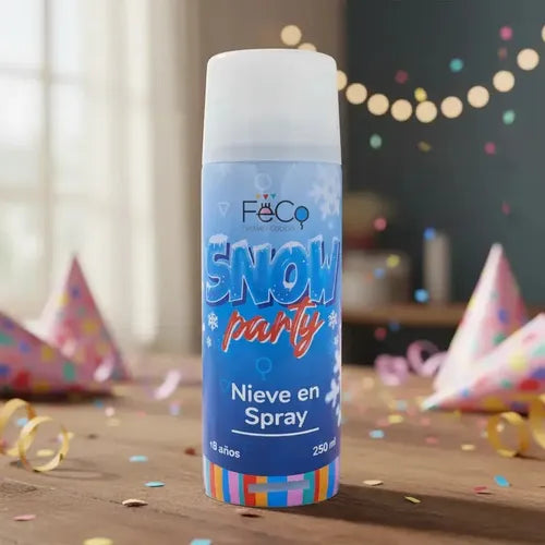 3 Spray Nieve Artificial Cotillón Fiestas