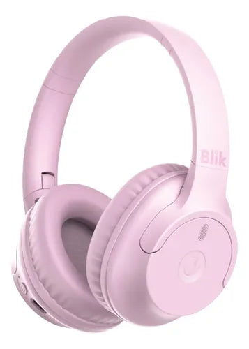 Audifono Inalambricos Blik Soul250 Bluetooth 5.4 Bateria 20h Rosa