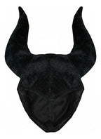 Sombrero Cuernos Malefica Disfraz Cosplay Fiestas Halloween Negro Unica Tela