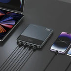 Cargador Slim Portatil Master-g 20000mah 110w Power Delivery Gris
