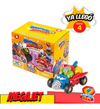 1 Vehiculo Megajet Superzings Serie 4 Original Coleccion Superzings Multicolor