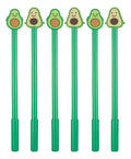 Set 12 Lapices Escolar Kawaii Paltas  Negro