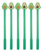 Set 12 Lapices Escolar Kawaii Paltas  Negro