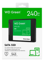 Disco Solido Ssd Interno Wd Green 240gb 545mb/s Sata 6gb/s Verde