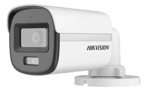 Camara Minibala Hikvision Smart Hybrid Light 3k Colorvu Ip67 Blanco