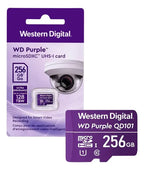 Tarjeta De Memoria Microsd 256gb Wd Purple Sdxc Clase 10 4k