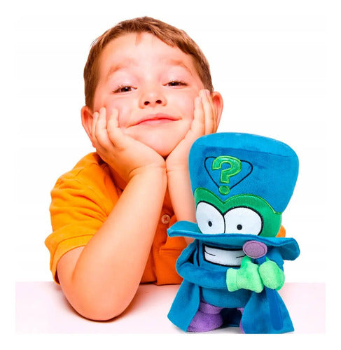 Peluche Superzings Enigma Super Raro Original 27 Cm Serie 1 Enigma