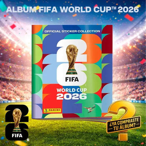 Pack Album + Sobres Fifa World Cup 2026 Original Panini