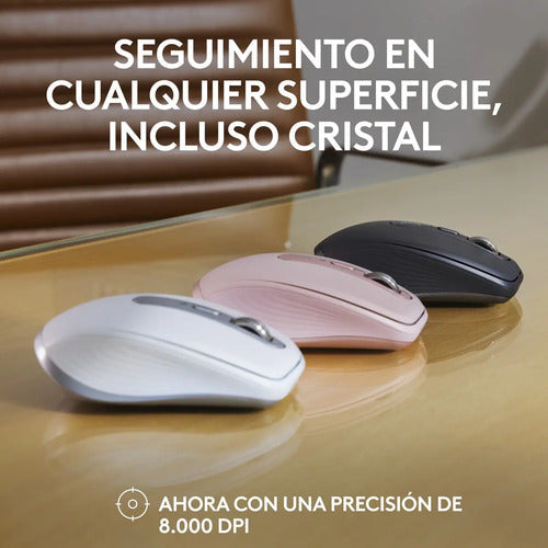 Ratón Inalámbrico Logitech Mx Anywhere 3s Graphite Grafito