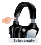 Audifonos Alambricos Hp H220 Gaming Jack 3.5mm Microfono Led Negro