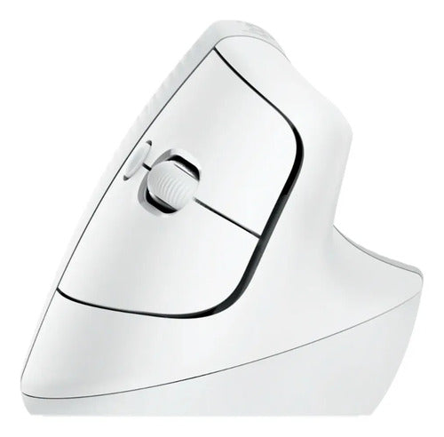 Mouse Vertical Bluetooth Logitech Lift Ergonomico 6 Botones Blanco