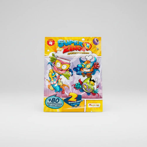 1 Sobre Twopack Superzings Serie 4 Original Coleccionables