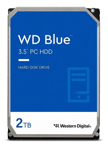 Disco Duro Interno Western Digital Blue 2tb Pc / Dvr / Nvr Azul