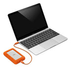 Disco Duro Externo Lacie Rugged 4tb Usb-c 3.0 Rescue 130mbs Naranja