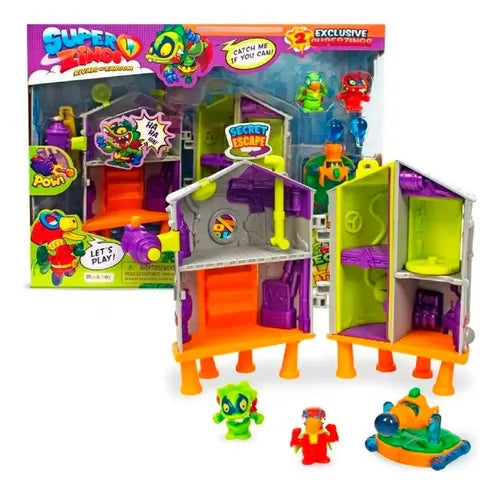 Superzings Playset Adventure 1/ataque Al Laboratorio Secreto