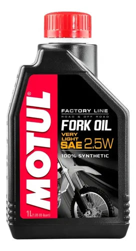 Aceite Motul Fork Oil Factory Line 2.5w 100% Sintético