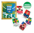 Pack 5 Sobres Panini Fifa 365 2026 Original 25 Laminas Fifa 365 Laminas