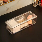 Estuche Acrilico Organizador De Maquillaje Y Cosmetico 116-1 Transparente