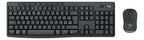 Kit Teclado Y Mouse Inalambrico Logitech Mk370 For Bussiness Negro