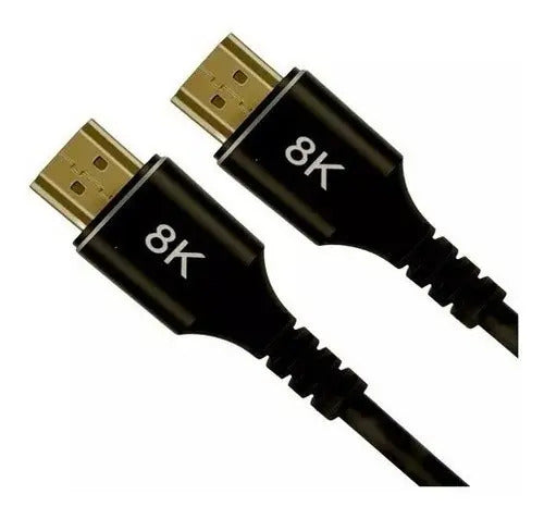 Cable Hdmi 8k De 3 Metros Ultra Hd V2.1 De Alta Velocidad