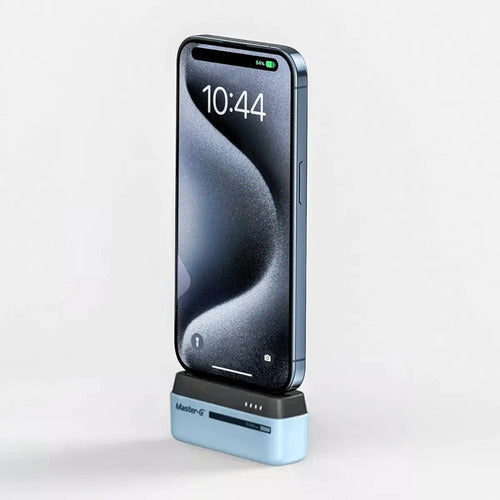 Cargador Portatil Power Bank Master-g 5.000mah Pocket Tipo-c Celeste