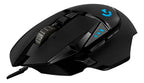Mouse Gamer Logitech G502 Hero 100-25600dpi Rgb 11 Botones Negro