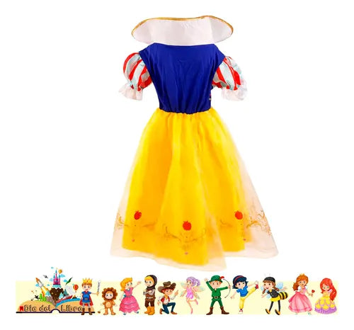 Trajes Disfraces Cuentos Infantiles Dia Del Libro Halloween Blanca Nieves 5-6