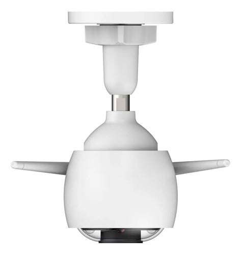 Camara Wifi Ip Ezviz H3 2k Colorvu Exterior Ip67 Microsd Blanco