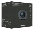 Webcam Logitech Stream Cam Usb-c 60 Fps Full Hd 1080p Color Gris Oscuro