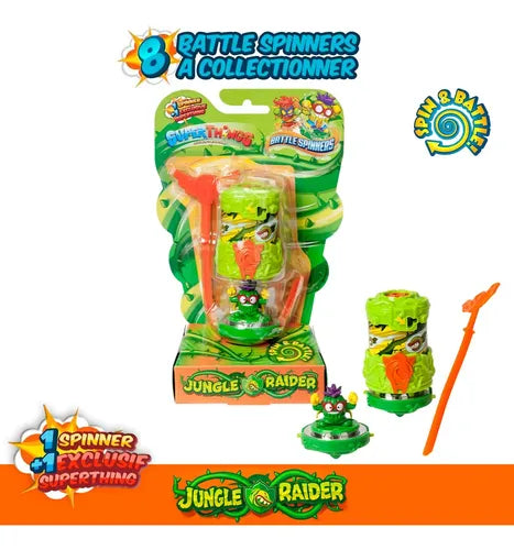 Superzings Battle Spinners 1 Blister Exclusivo + 1 Spinner
