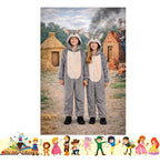 Trajes Disfraces Cuentos Infantiles Dia Del Libro Halloween Lobito 5-6