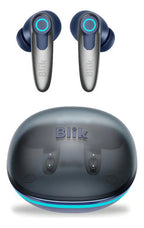 Audifonos Bluetooth Blik Game-x Baja Latencia 30 Hrs Azul
