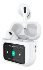 Audifonos Inalambricos Bluetooth Pantalla Táctil Con Anc/enc Blanco