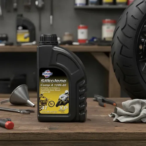 Silkolene Aceite Motor 4t Sintetico 10w-40 Moto - Comp 4 Xp