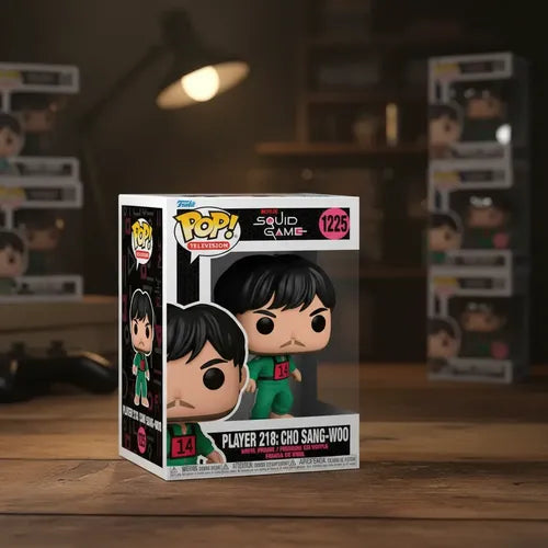 Figura Funko Pop Tv  Squid Game Jugador 218 Sang-woo 1225