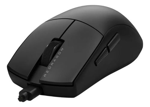 Mouse Gamer Redragon King 1k 50-12.400 Dpi 5 Botones Negro