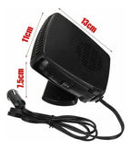 Calefactor Para Autos 12v Acondicionadr Desempaña Parabrisas