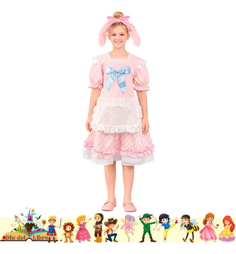 Trajes Disfraces Cuentos Infantiles Dia Del Libro Halloween Conejito Rosado