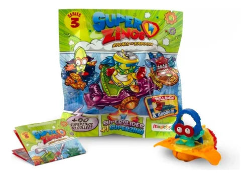 Pack Caja 24 Superslider Figuras Coleccionables Serie 3