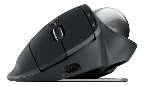 Mouse Logitech Mx Ergo S Trackball Inalambrico 8 Botones Gris