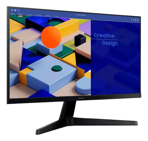 Monitor Samsung Essential S3 22in Fhd Ips 75hz 5ms Freesync Negro